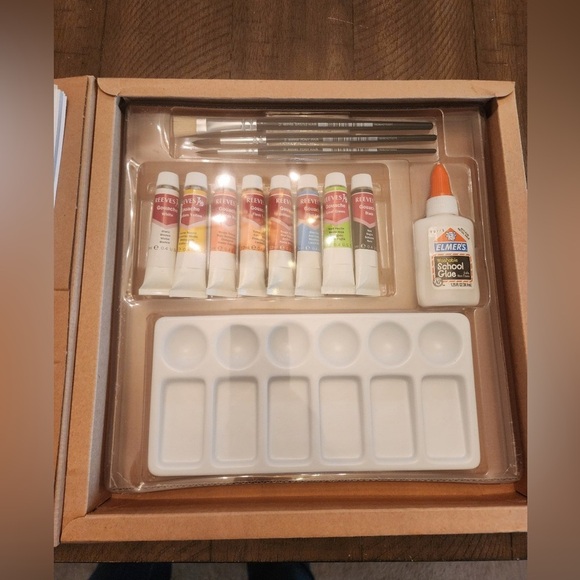 ROBERT RAUSCHENBERG Art Ed Books and Paint Kit Janet Boris - Picture 2 of 3